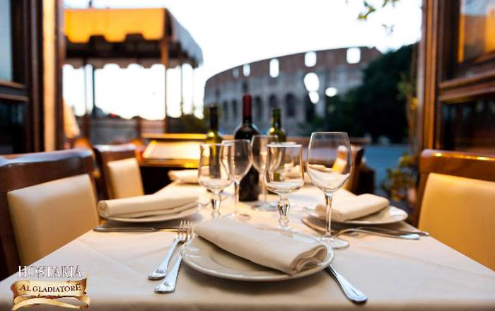 Hostaria Al GladiatorE festa della donna Roma