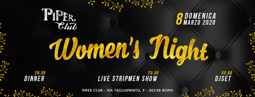 Festa della donna Piper Club 2020