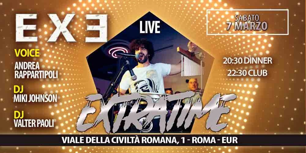 Exe Roma Sabato 7 Marzo 2020